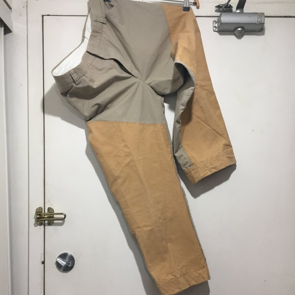 KEVIN'S CROPPED PATCHWORK PANTS SIZE 32